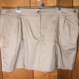 Khaki skirt
